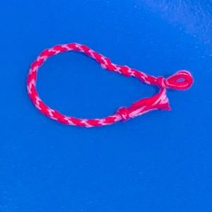 Homemade Bracelet dark pink  and Purple